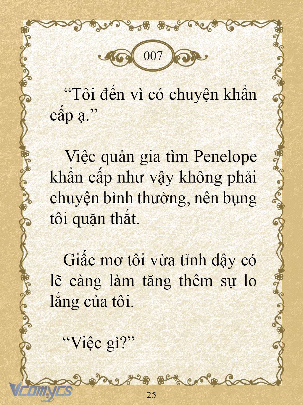 [Novel] Kẻ Phản Diện Được Định Phải Chết Chap 7 - Trang 2