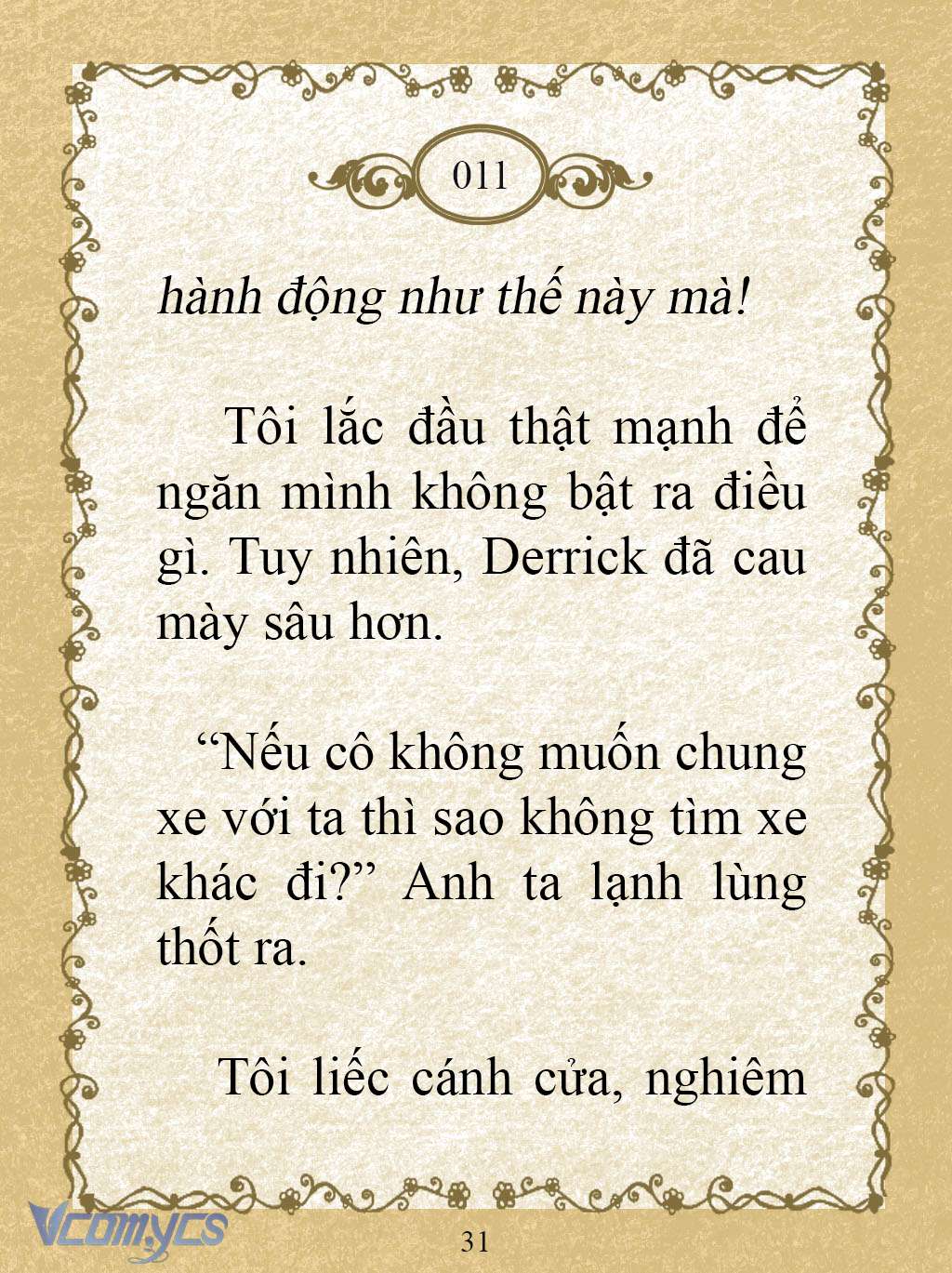 [Novel] Kẻ Phản Diện Được Định Phải Chết Chap 11 - Trang 2