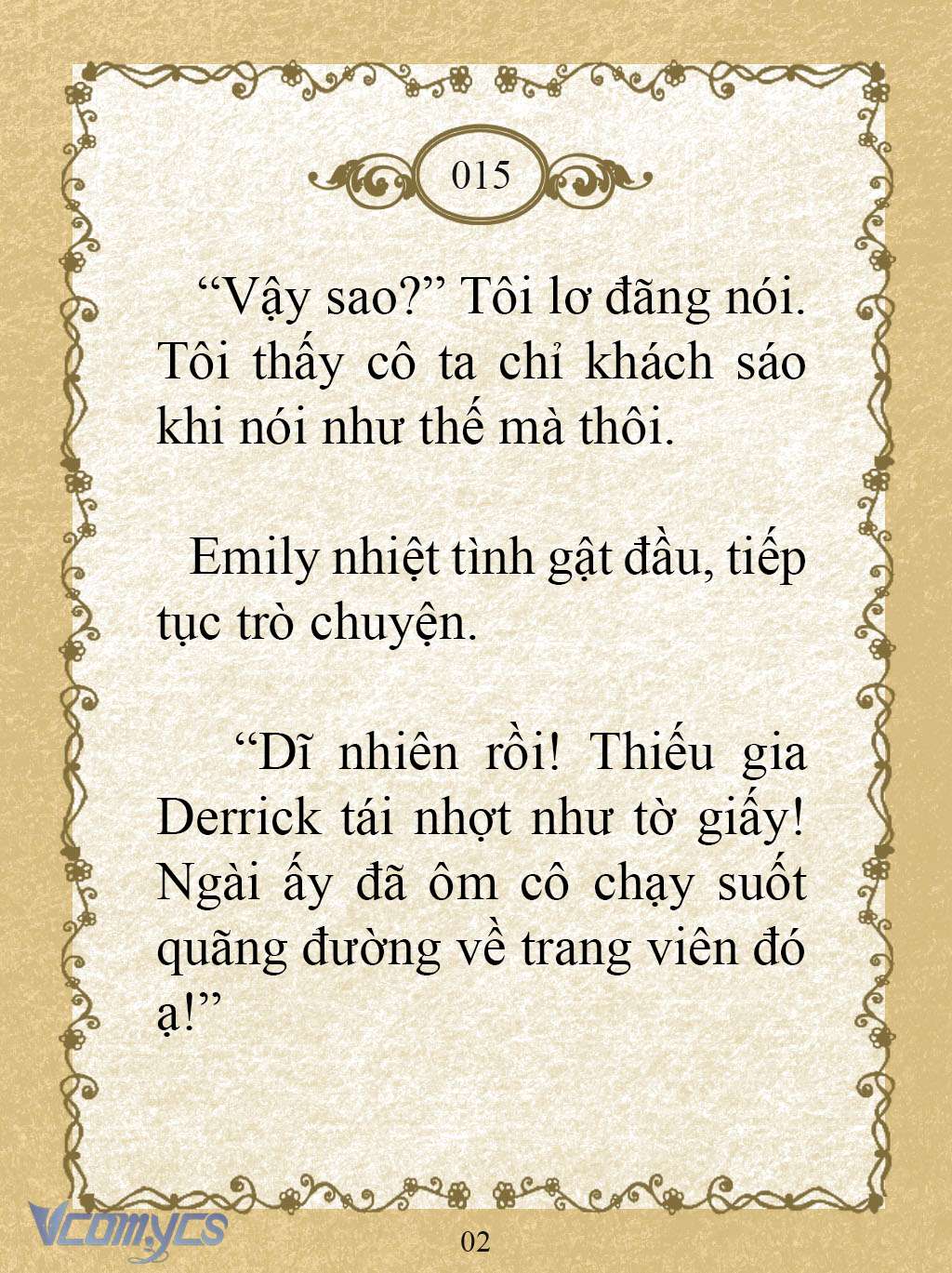 [Novel] Kẻ Phản Diện Được Định Phải Chết Chap 15 - Trang 2
