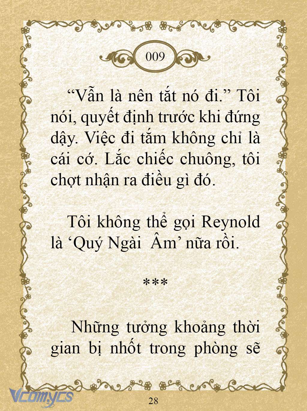 [Novel] Kẻ Phản Diện Được Định Phải Chết Chap 9 - Trang 2