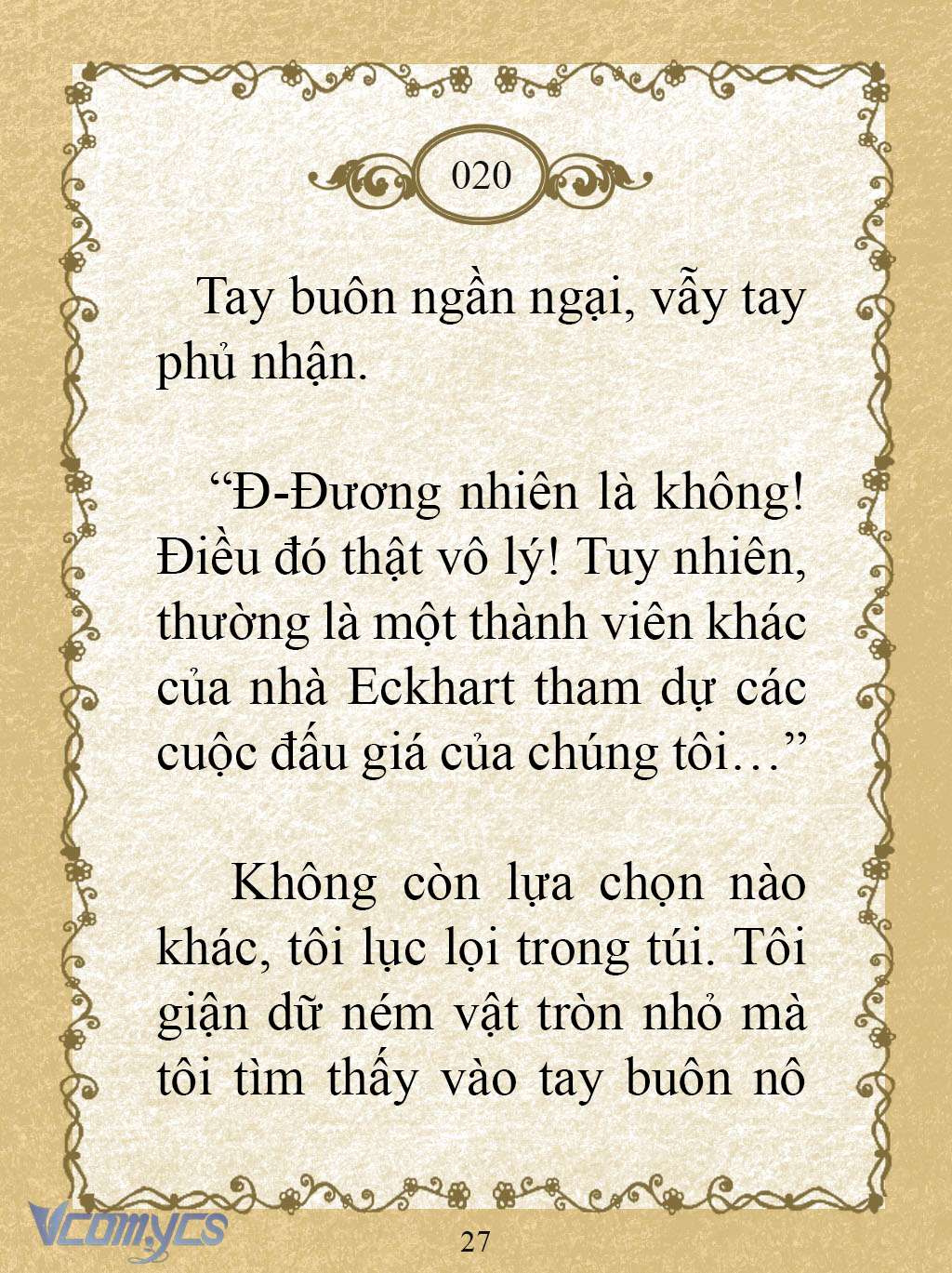 [Novel] Kẻ Phản Diện Được Định Phải Chết Chap 20 - Trang 2