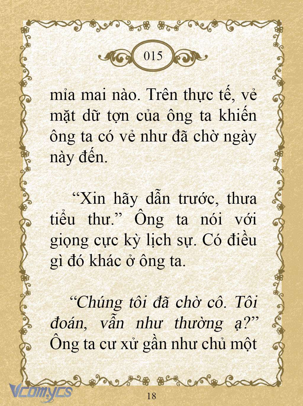 [Novel] Kẻ Phản Diện Được Định Phải Chết Chap 15 - Trang 2