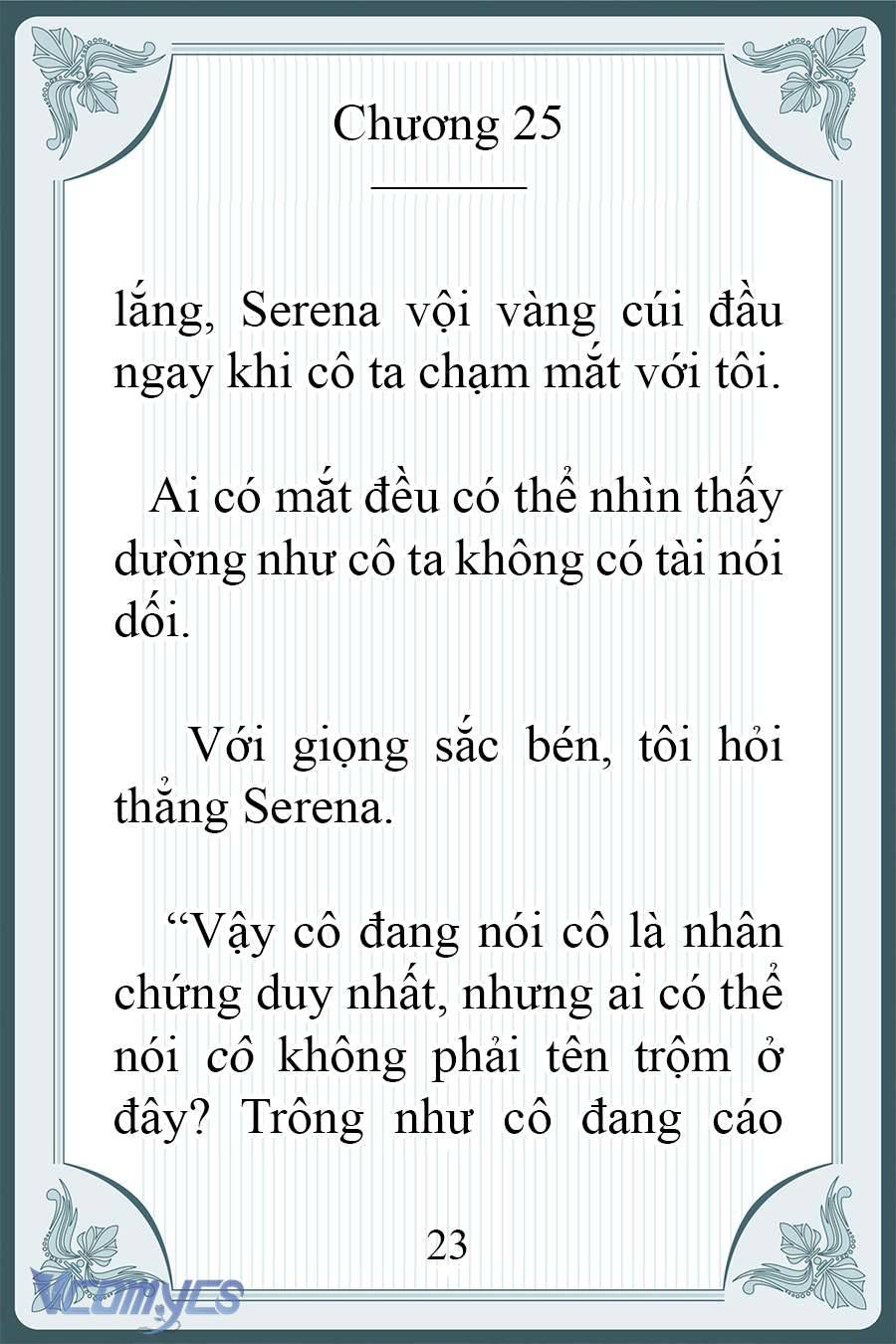 [Novel] Người Chồng Ghét Tôi Đã Mất Trí Nhớ Chap 25 - Next Chap 26