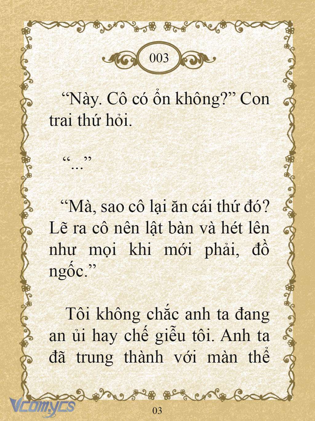 [Novel] Kẻ Phản Diện Được Định Phải Chết Chap 3 - Trang 2