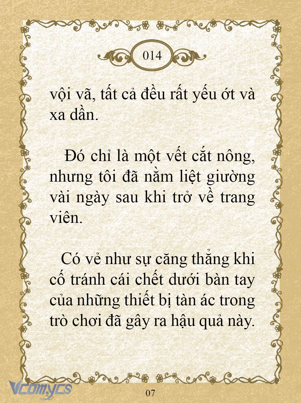 [Novel] Kẻ Phản Diện Được Định Phải Chết Chap 14 - Trang 2
