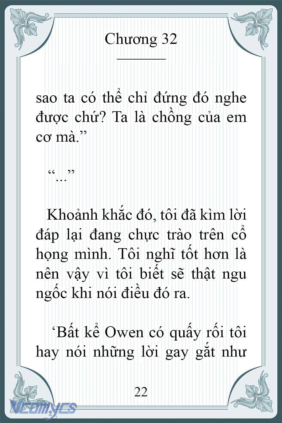 [Novel] Người Chồng Ghét Tôi Đã Mất Trí Nhớ Chap 32 - Next Chap 33