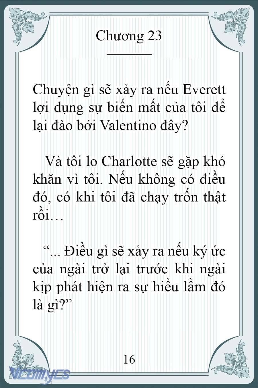 [Novel] Người Chồng Ghét Tôi Đã Mất Trí Nhớ Chap 23 - Next Chap 24