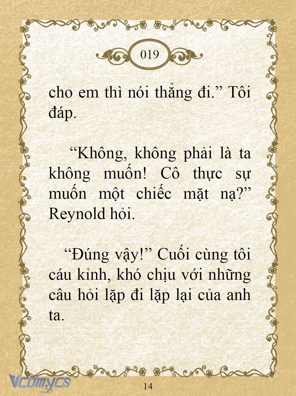 [Novel] Kẻ Phản Diện Được Định Phải Chết Chap 19 - Trang 2