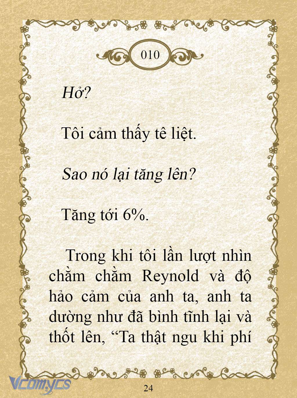 [Novel] Kẻ Phản Diện Được Định Phải Chết Chap 10 - Trang 2