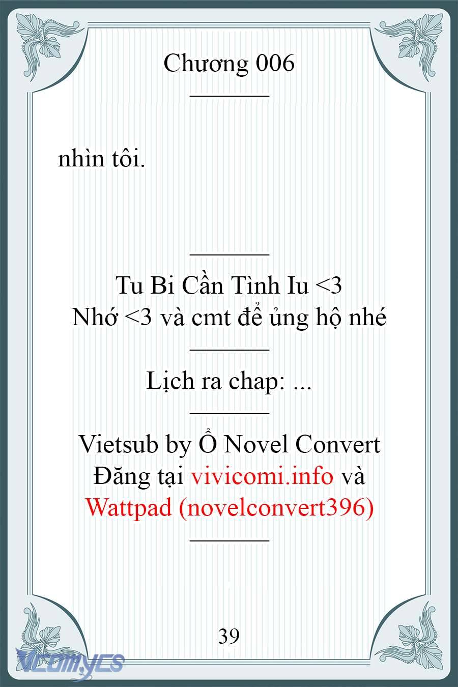 [Novel] Người Chồng Ghét Tôi Đã Mất Trí Nhớ Chap 6 - Next Chap 7