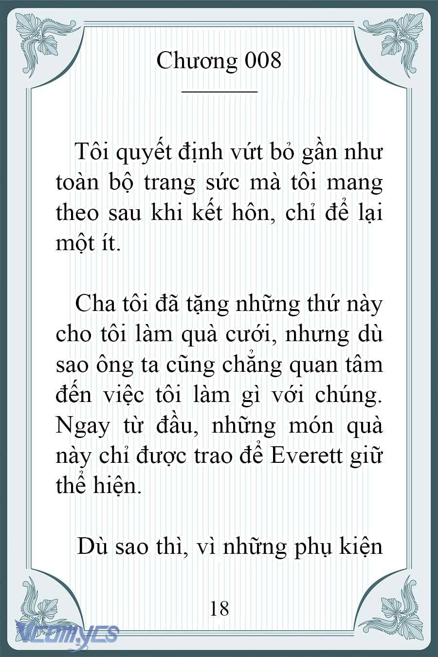 [Novel] Người Chồng Ghét Tôi Đã Mất Trí Nhớ Chap 8 - Next Chap 9