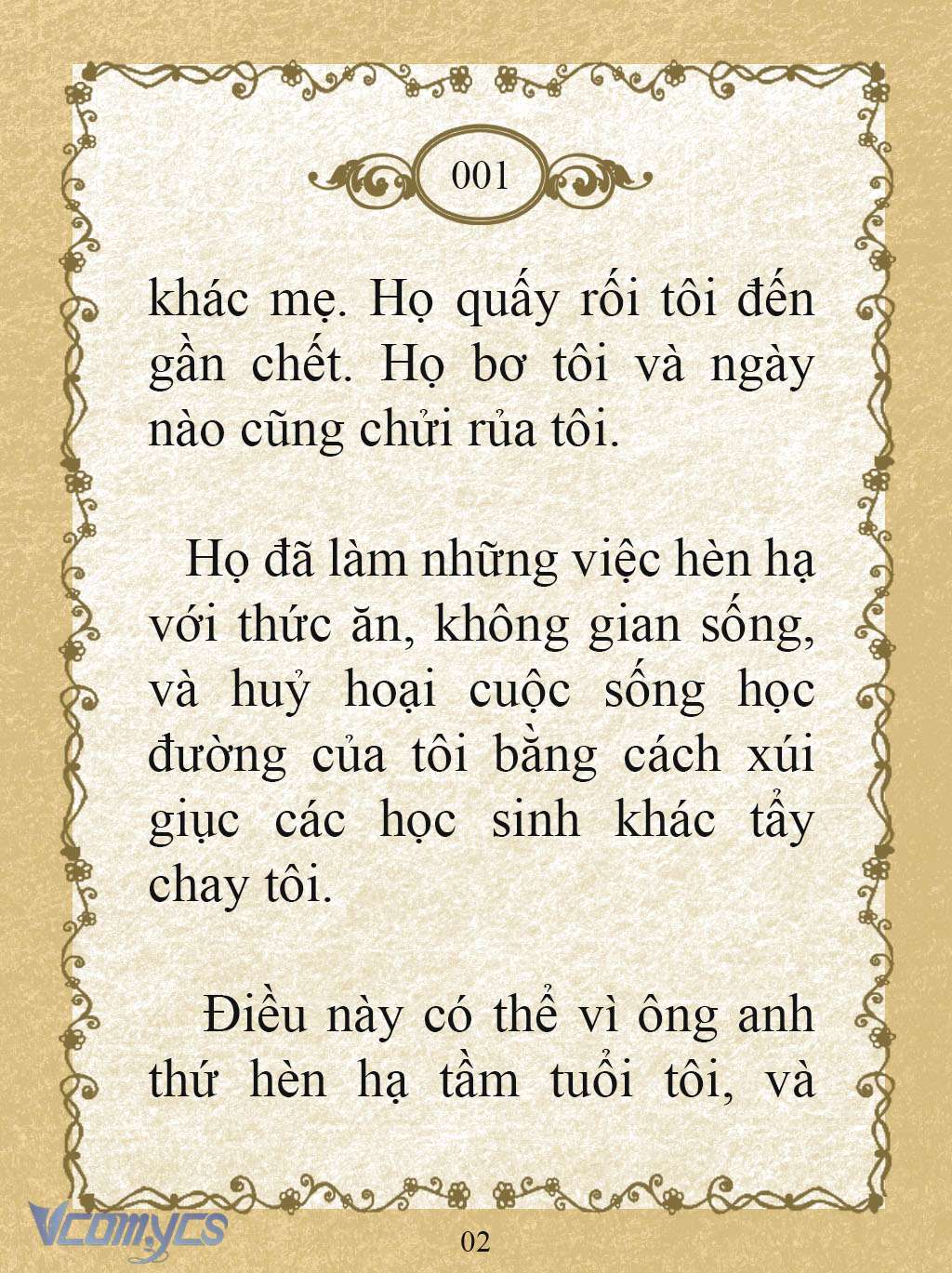 [Novel] Kẻ Phản Diện Được Định Phải Chết Chap 1 - Trang 2