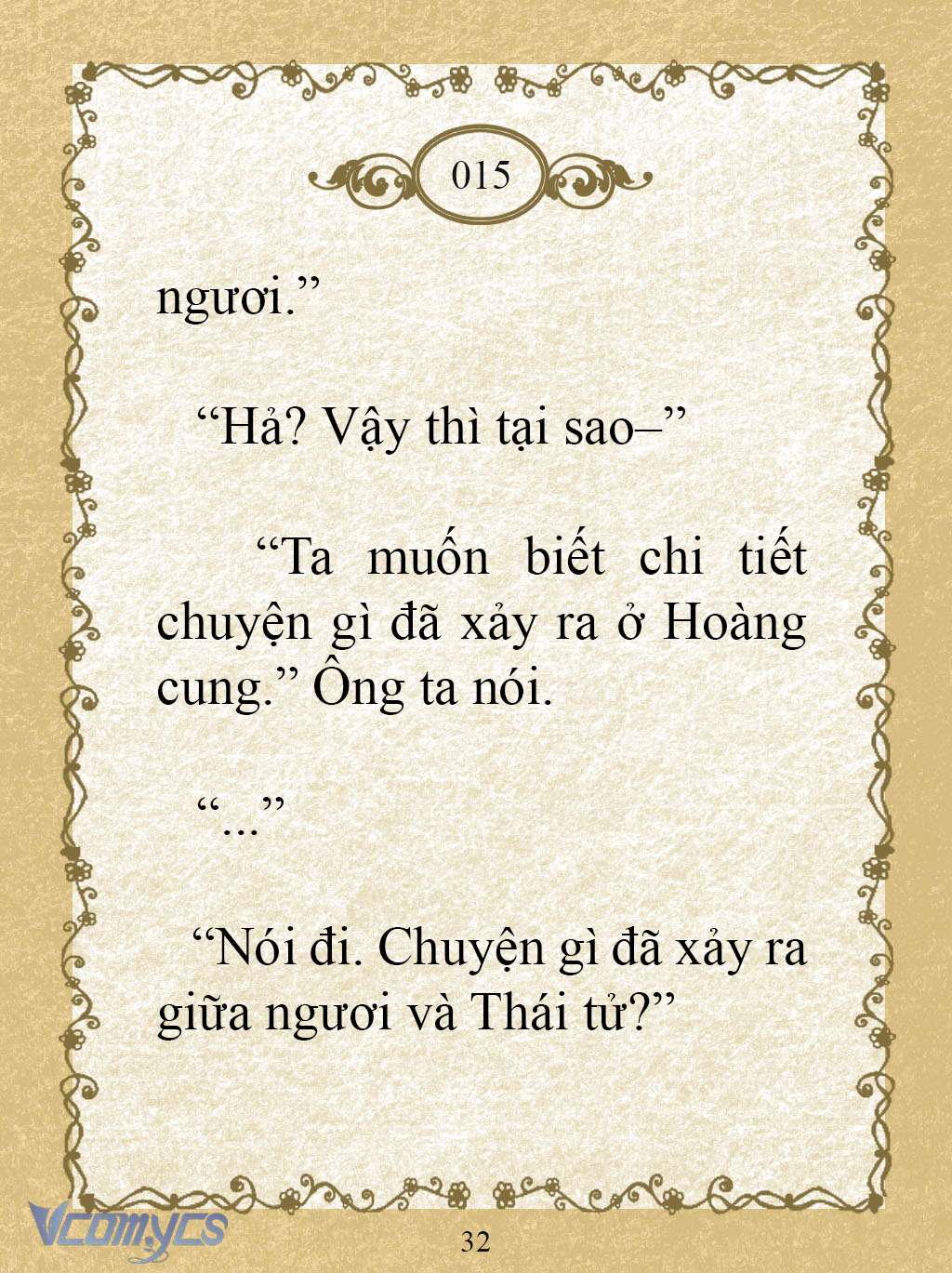 [Novel] Kẻ Phản Diện Được Định Phải Chết Chap 15 - Trang 2