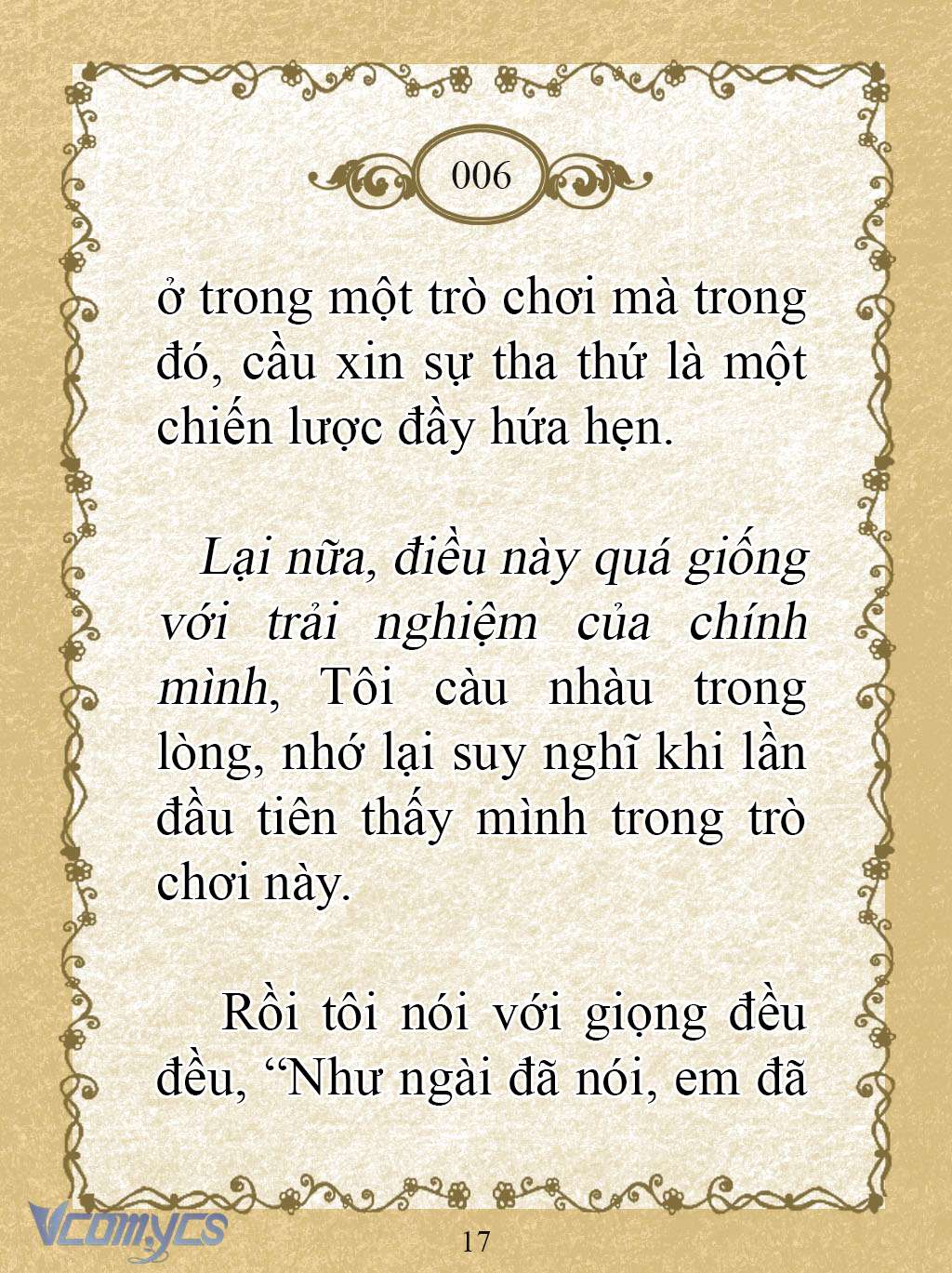 [Novel] Kẻ Phản Diện Được Định Phải Chết Chap 6 - Trang 2