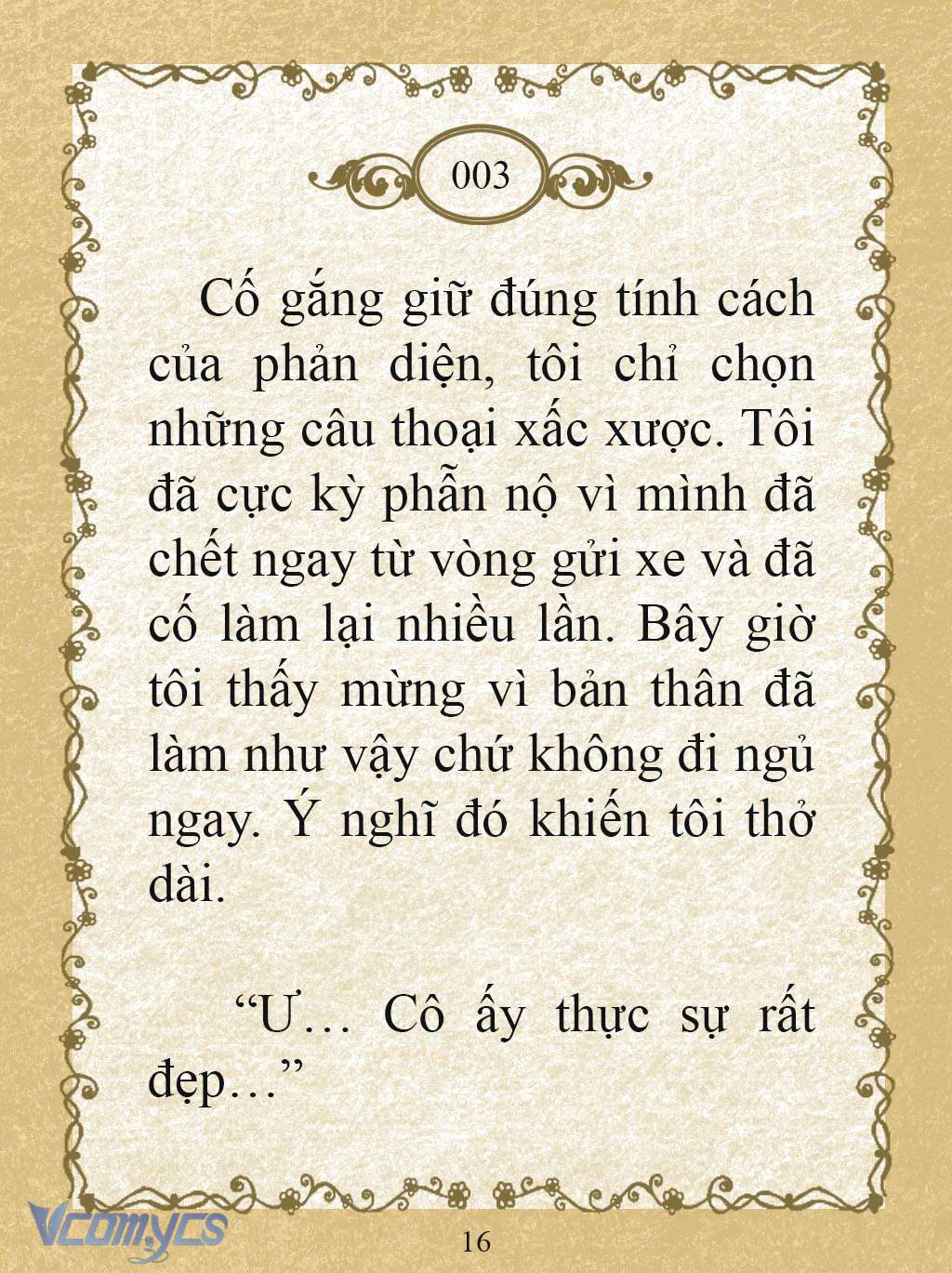 [Novel] Kẻ Phản Diện Được Định Phải Chết Chap 3 - Trang 2