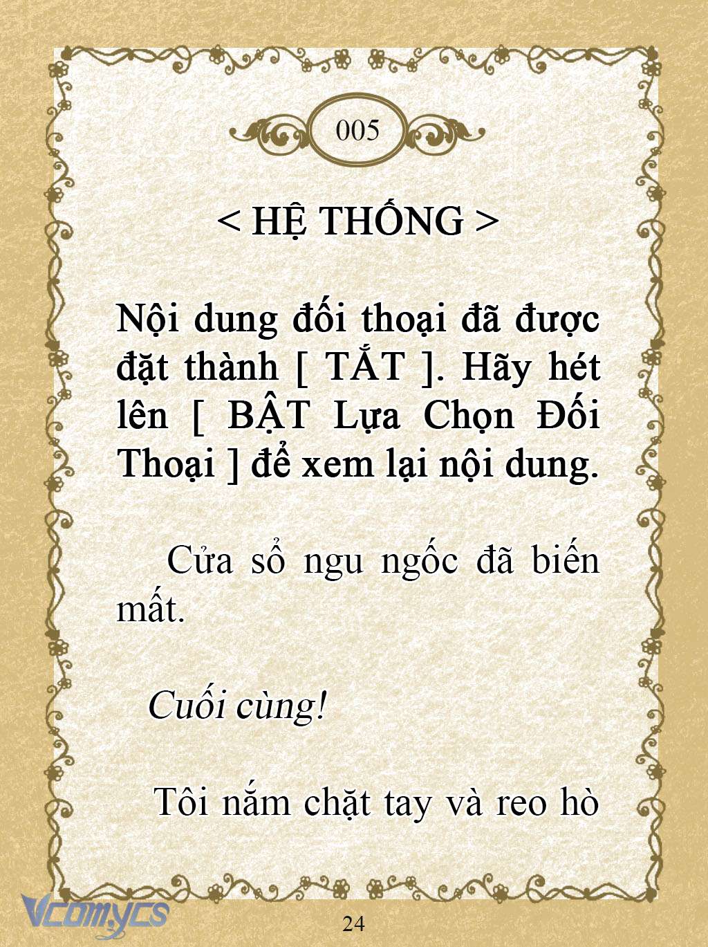 [Novel] Kẻ Phản Diện Được Định Phải Chết Chap 5 - Trang 2