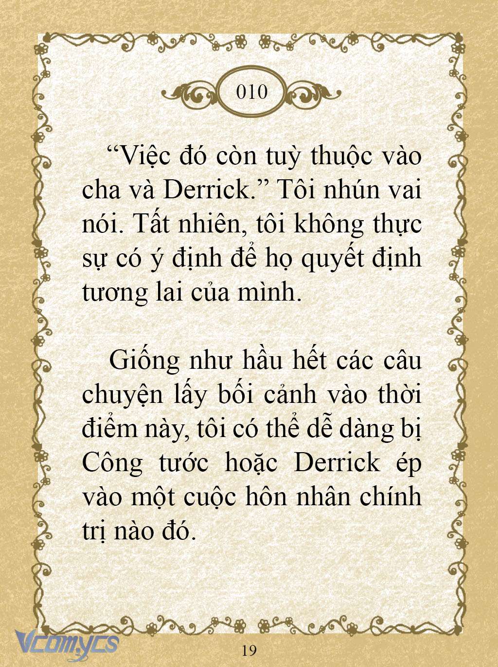 [Novel] Kẻ Phản Diện Được Định Phải Chết Chap 10 - Trang 2