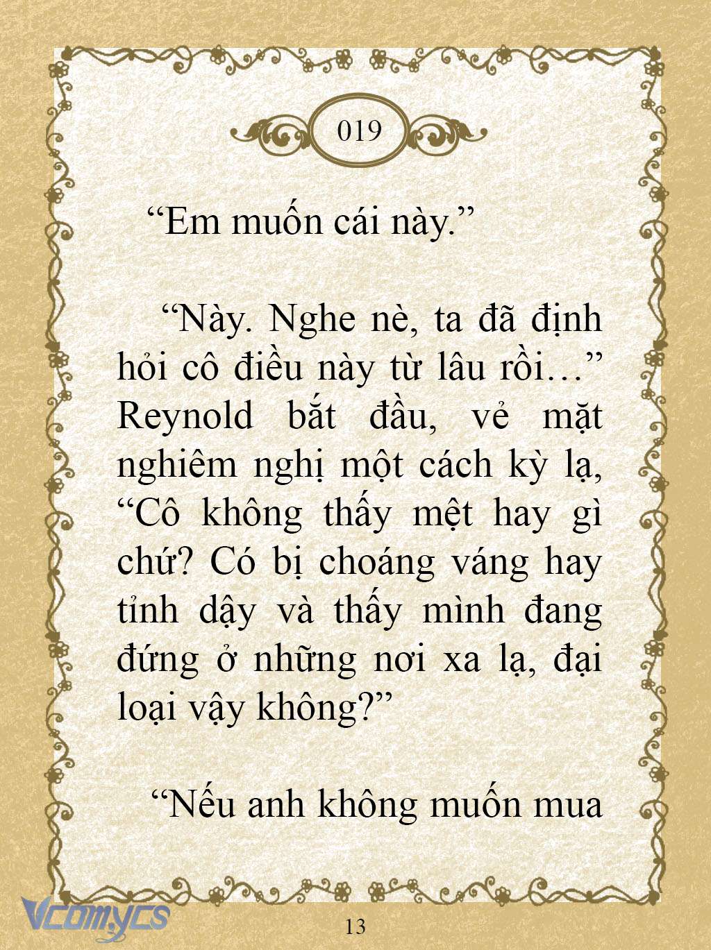[Novel] Kẻ Phản Diện Được Định Phải Chết Chap 19 - Trang 2