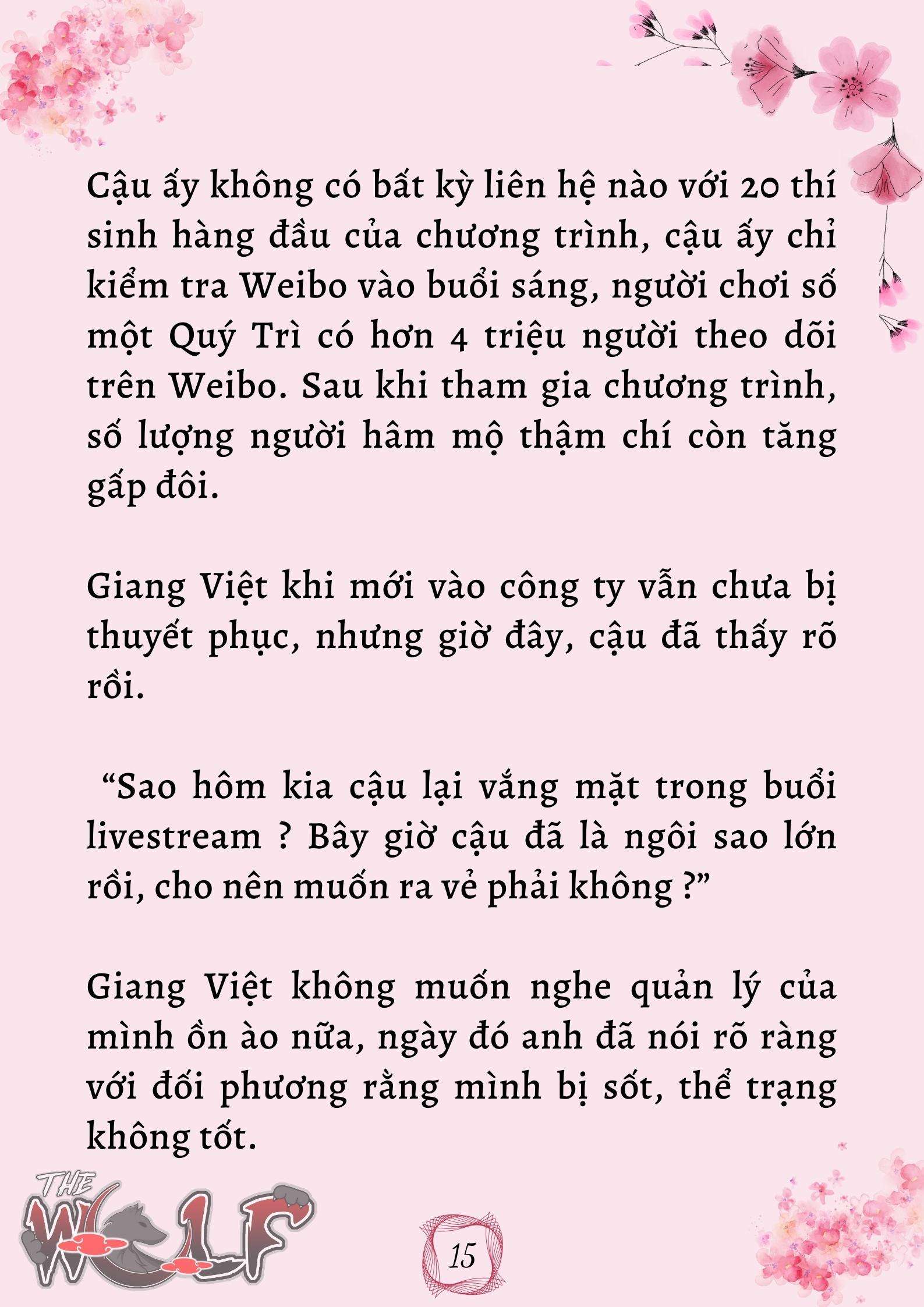 Xuyên Không Vào Nhóm Nhạc Nam 200 Người Chap 21 - Trang 2