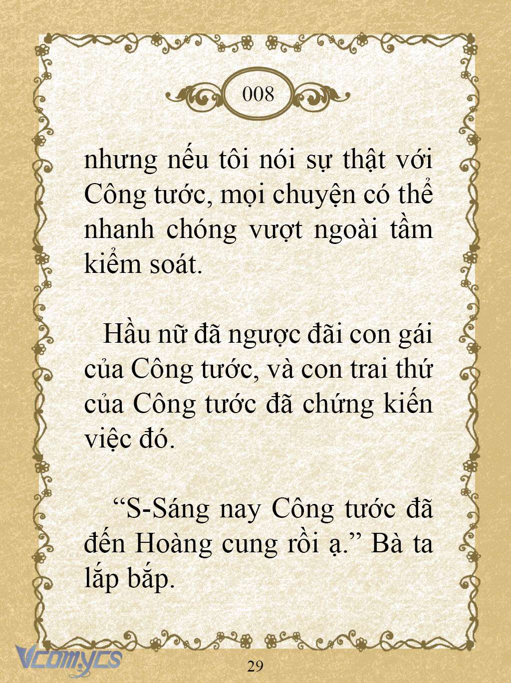 [Novel] Kẻ Phản Diện Được Định Phải Chết Chap 8 - Trang 2