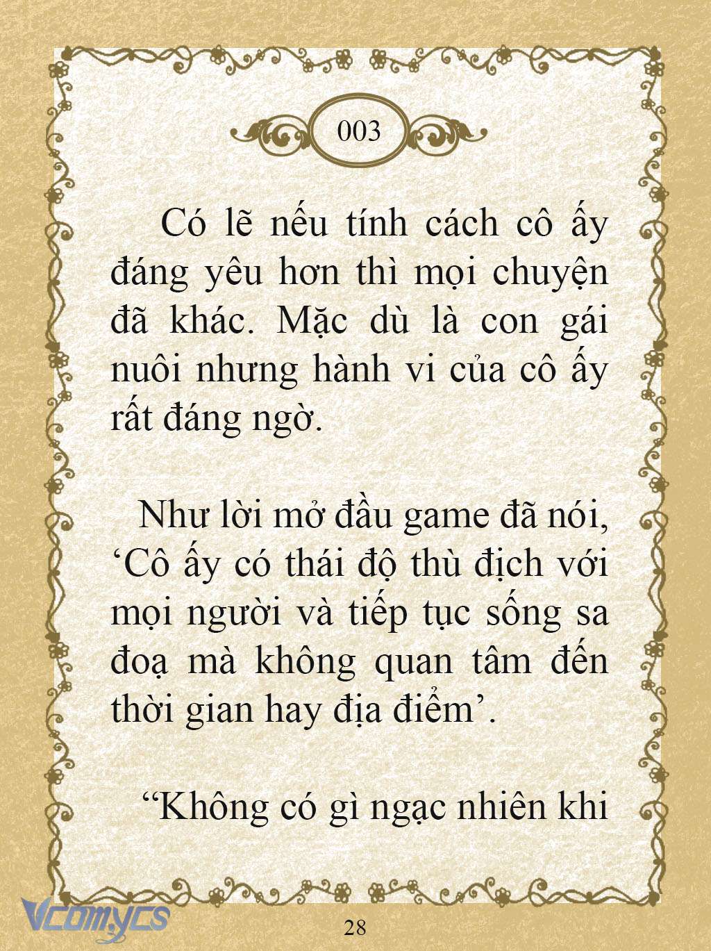 [Novel] Kẻ Phản Diện Được Định Phải Chết Chap 3 - Trang 2