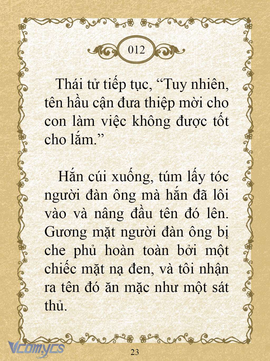 [Novel] Kẻ Phản Diện Được Định Phải Chết Chap 12 - Trang 2