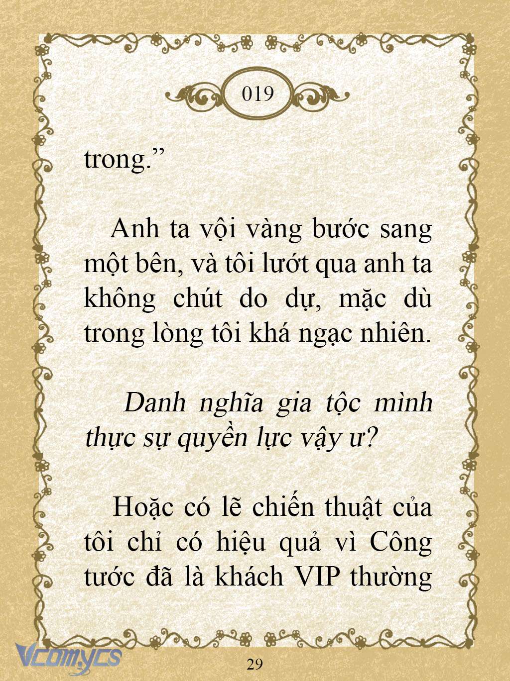 [Novel] Kẻ Phản Diện Được Định Phải Chết Chap 19 - Trang 2