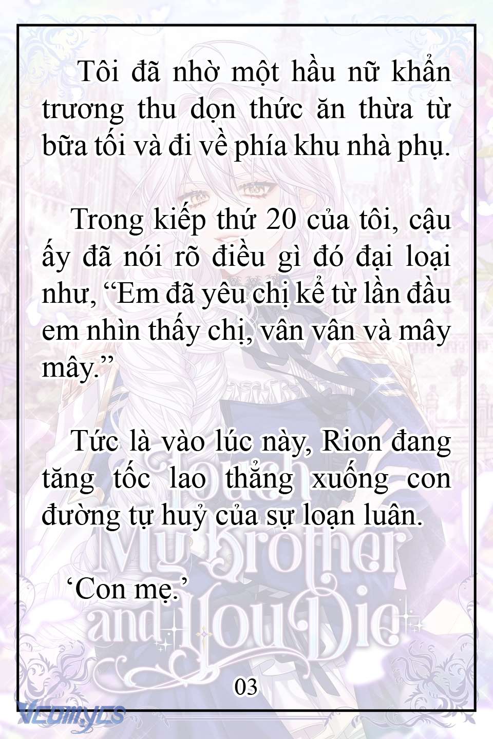 [Novel] Động Vào Em Trai Tôi Xem, Các Người Chết Chắc Chap 13 - Trang 2