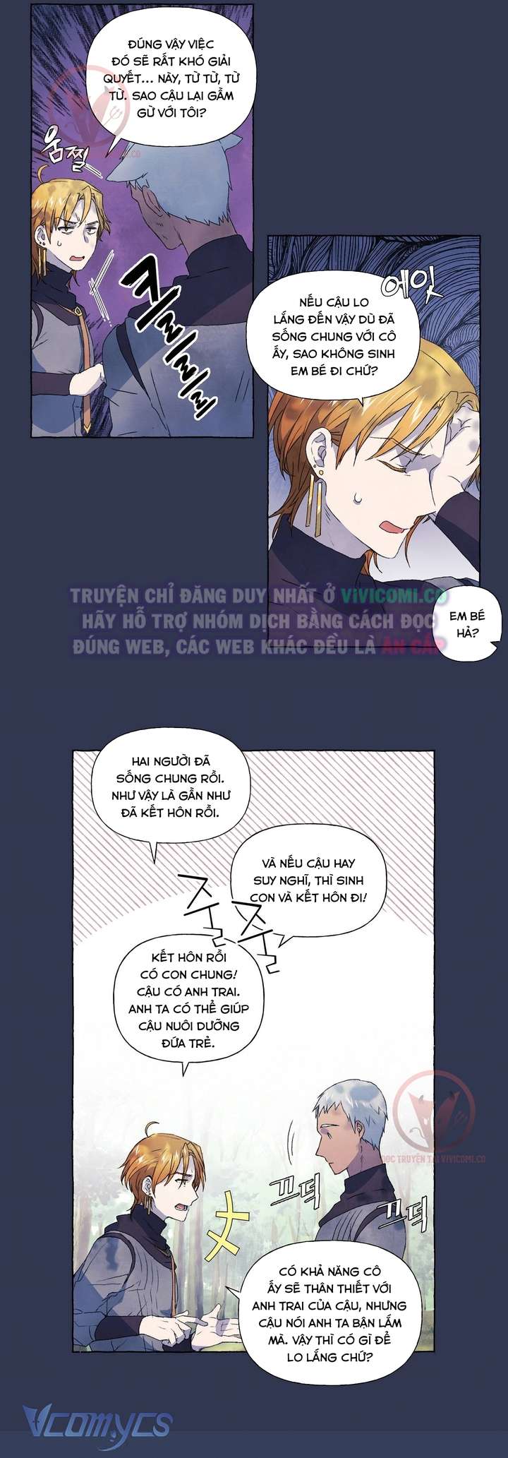 [18+] Chàng Sói Ngốc Và Nàng Thủ Thư Chapter 10 - Trang 3