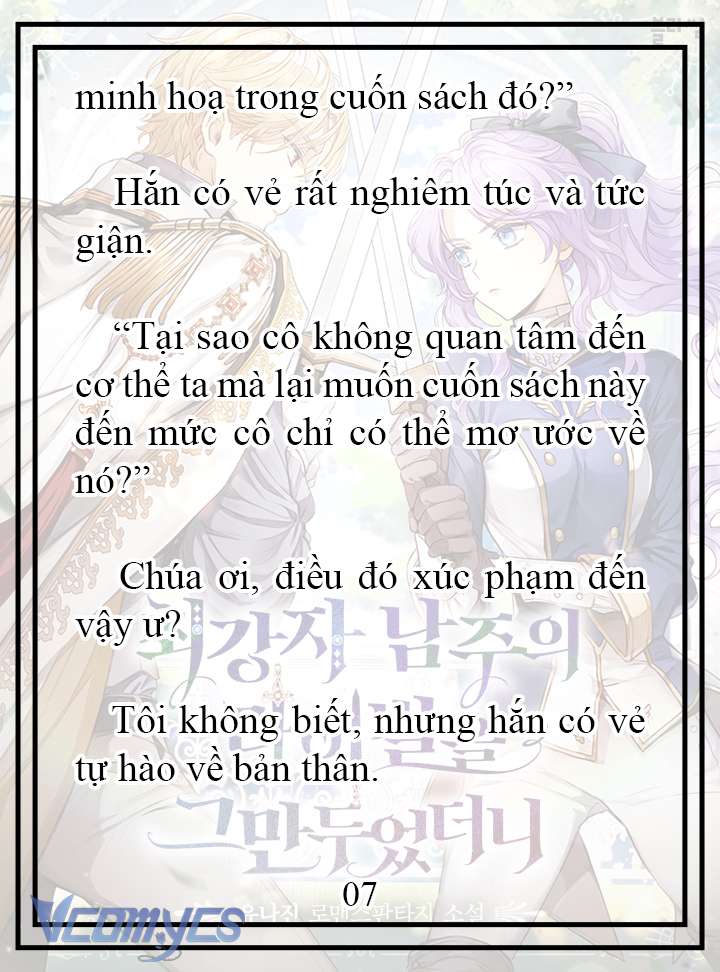 [Novel] Tôi Không Còn Là Đối Thủ Của Nam Chính Chap 17 - Trang 2