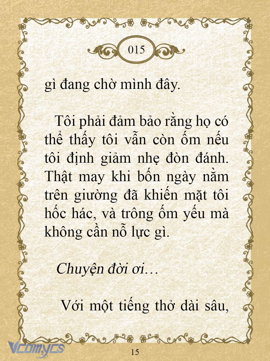 [Novel] Kẻ Phản Diện Được Định Phải Chết Chap 15 - Trang 2