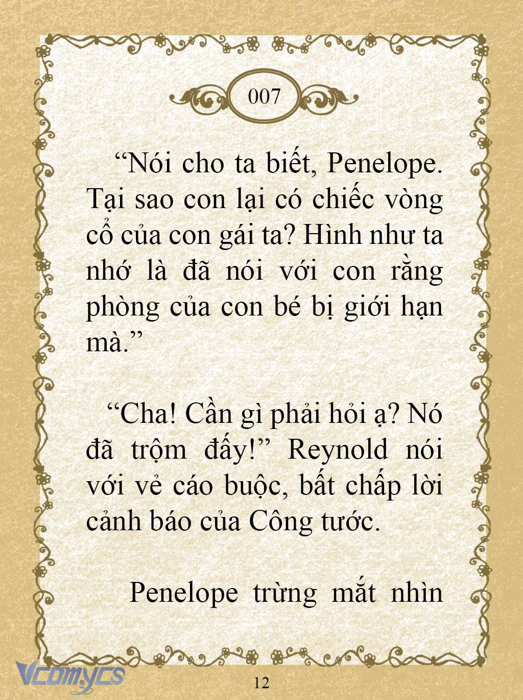 [Novel] Kẻ Phản Diện Được Định Phải Chết Chap 7 - Trang 2