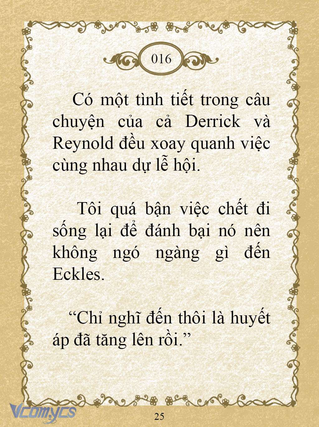 [Novel] Kẻ Phản Diện Được Định Phải Chết Chap 16 - Trang 2