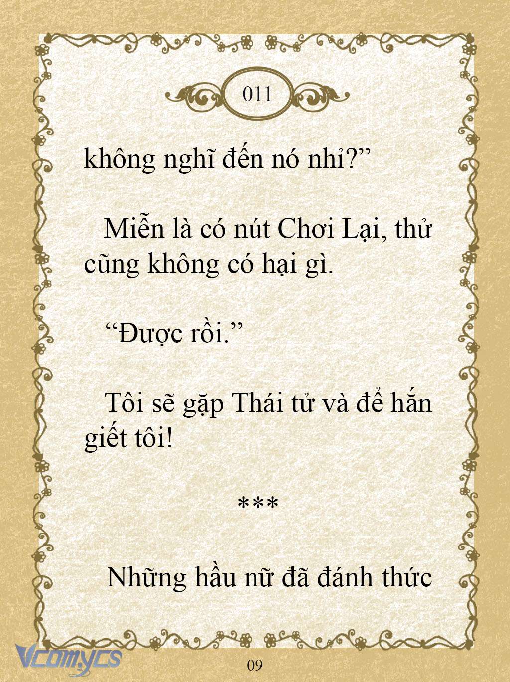 [Novel] Kẻ Phản Diện Được Định Phải Chết Chap 11 - Trang 2
