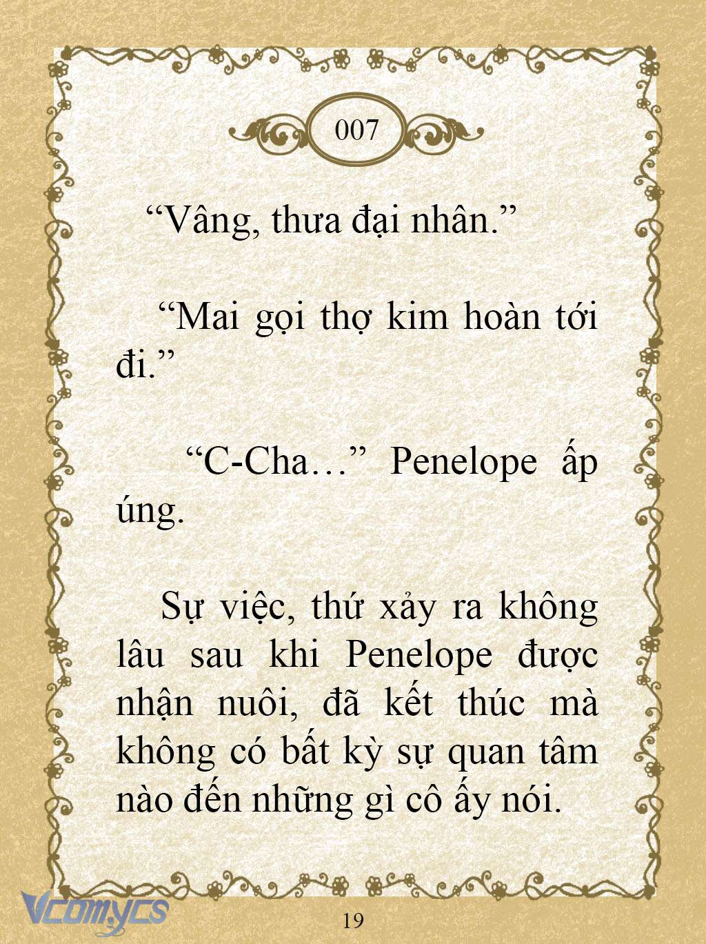 [Novel] Kẻ Phản Diện Được Định Phải Chết Chap 7 - Trang 2
