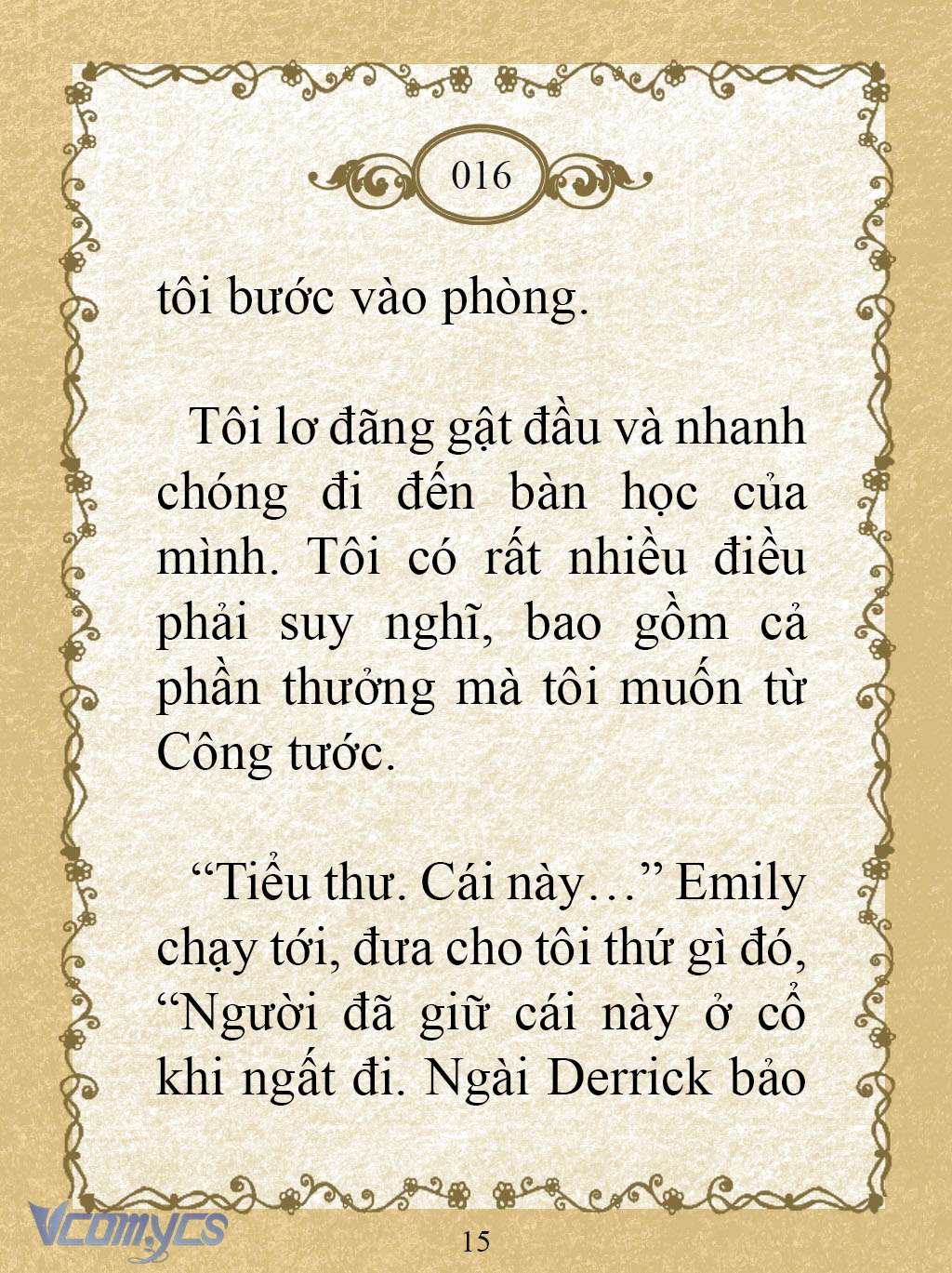 [Novel] Kẻ Phản Diện Được Định Phải Chết Chap 16 - Trang 2