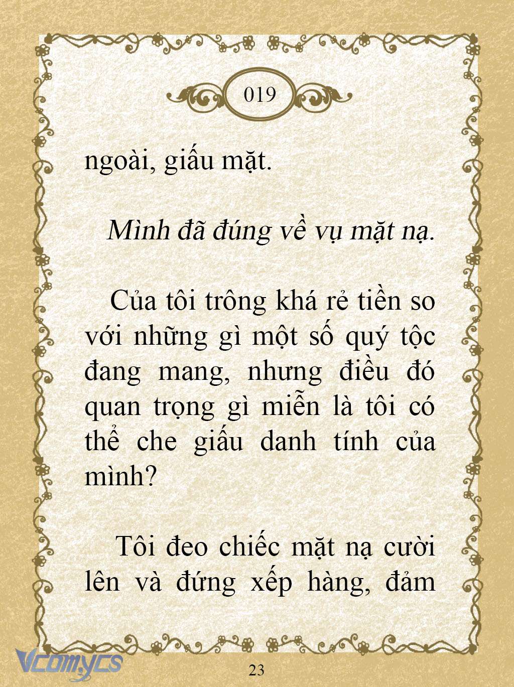 [Novel] Kẻ Phản Diện Được Định Phải Chết Chap 19 - Trang 2