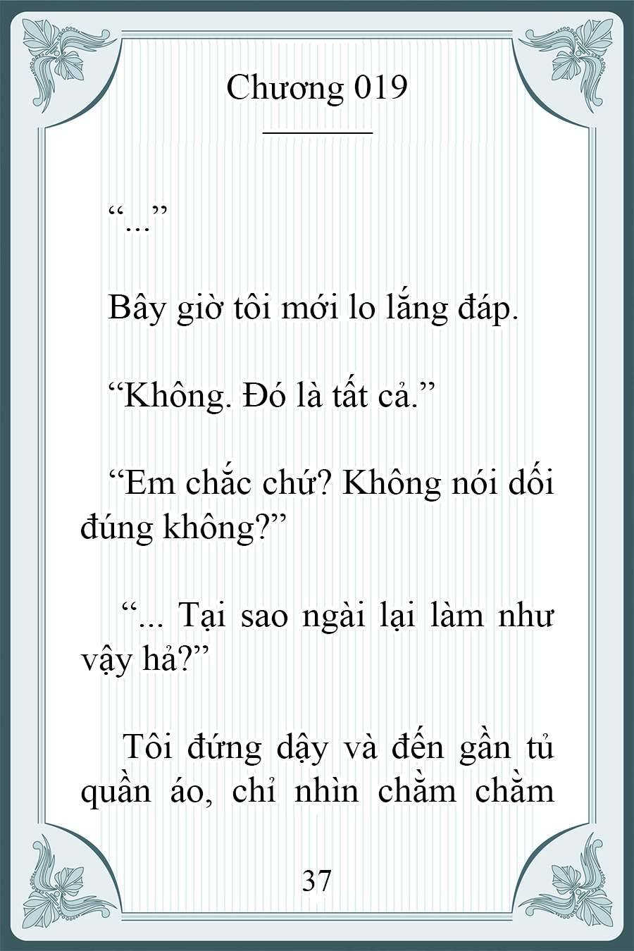 [Novel] Người Chồng Ghét Tôi Đã Mất Trí Nhớ Chap 19 - Next Chap 20