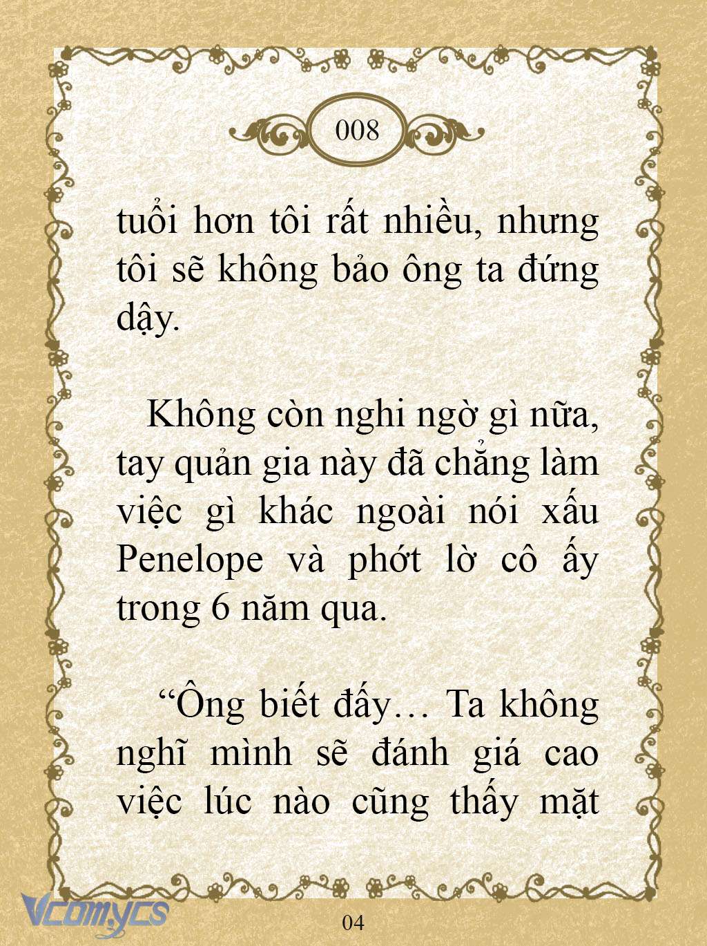 [Novel] Kẻ Phản Diện Được Định Phải Chết Chap 8 - Trang 2