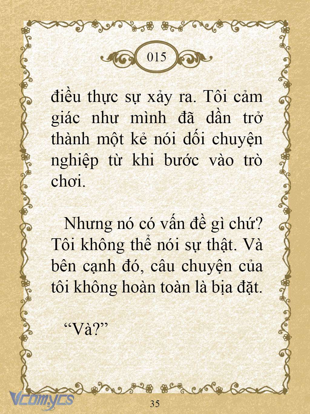 [Novel] Kẻ Phản Diện Được Định Phải Chết Chap 15 - Trang 2
