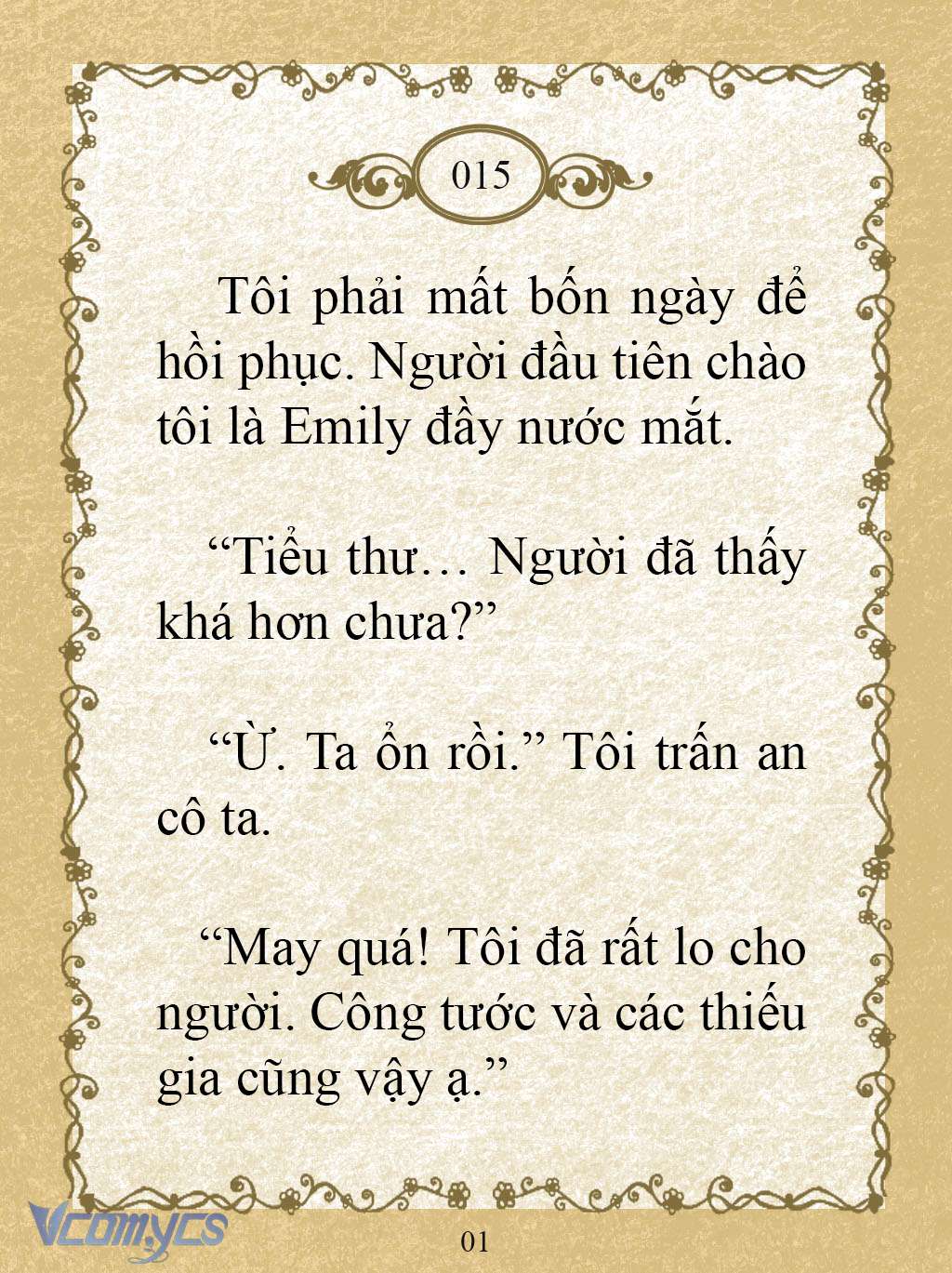[Novel] Kẻ Phản Diện Được Định Phải Chết Chap 15 - Trang 2