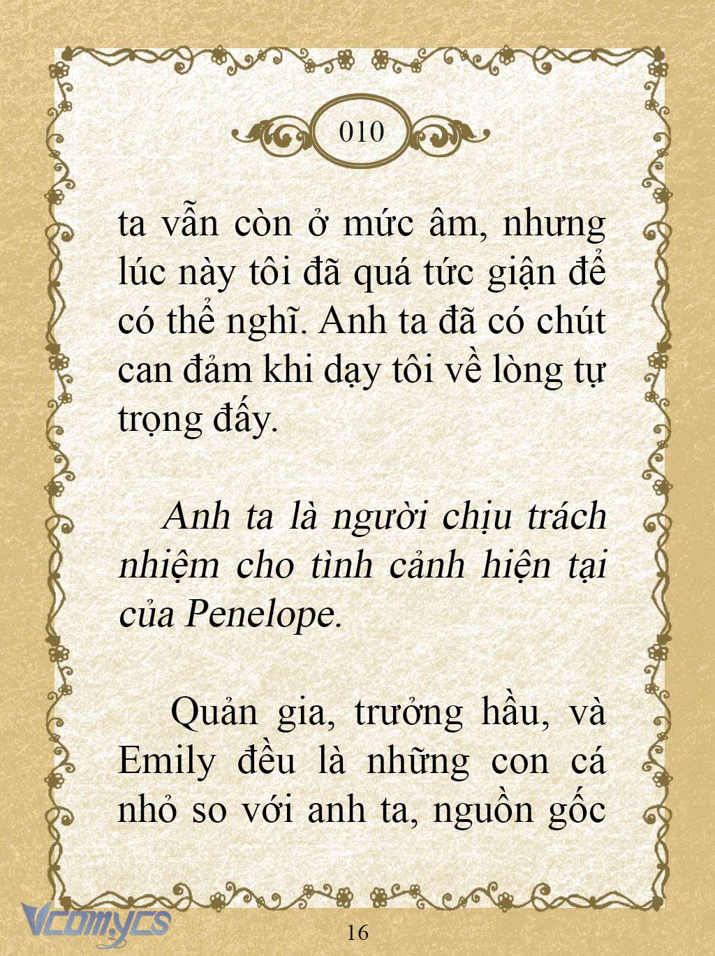 [Novel] Kẻ Phản Diện Được Định Phải Chết Chap 10 - Trang 2