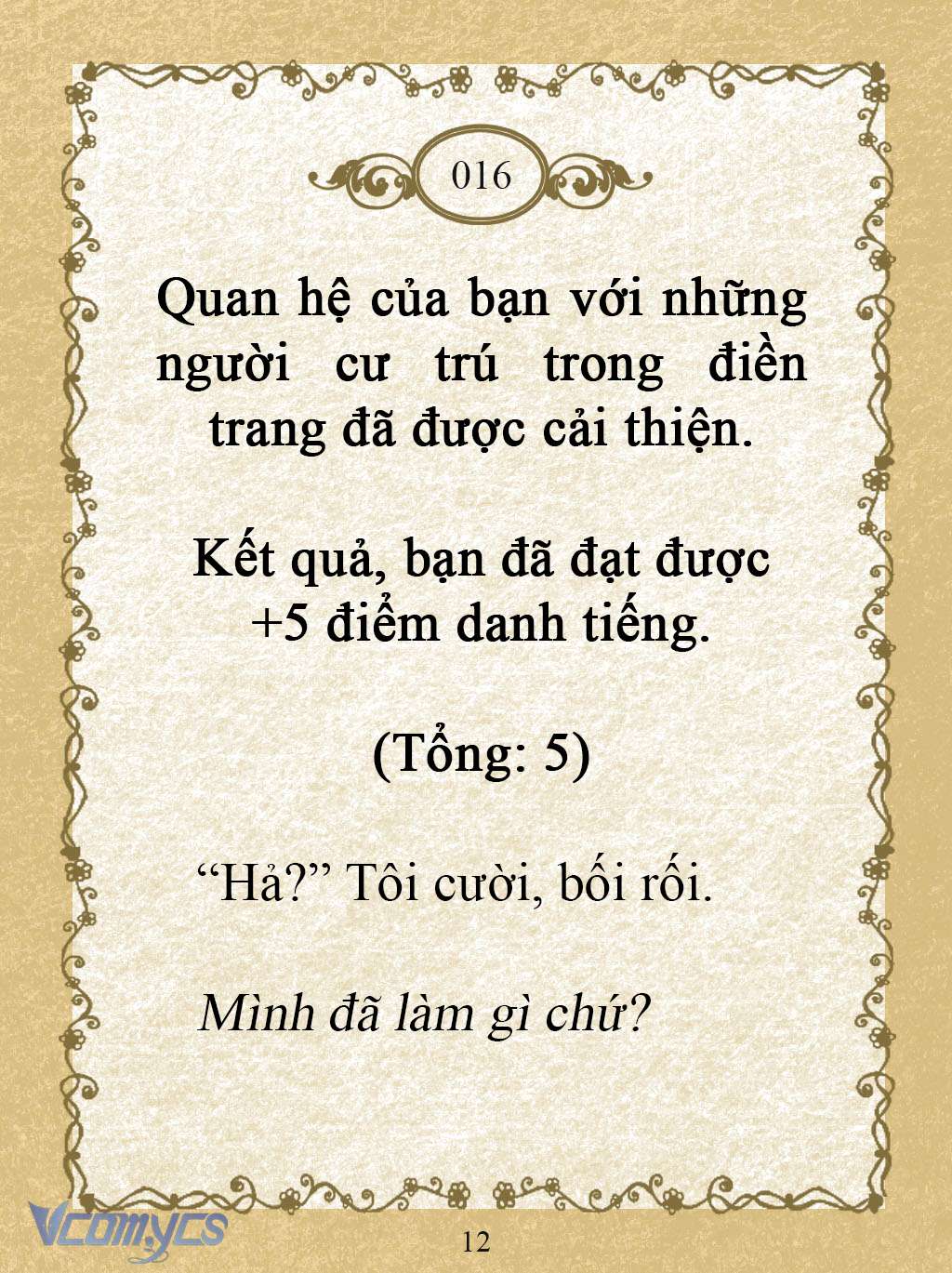 [Novel] Kẻ Phản Diện Được Định Phải Chết Chap 16 - Trang 2