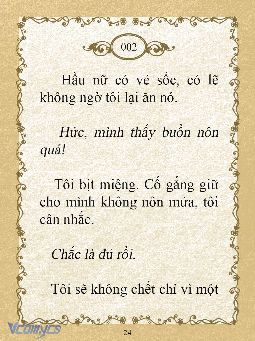 [Novel] Kẻ Phản Diện Được Định Phải Chết Chap 2 - Trang 2