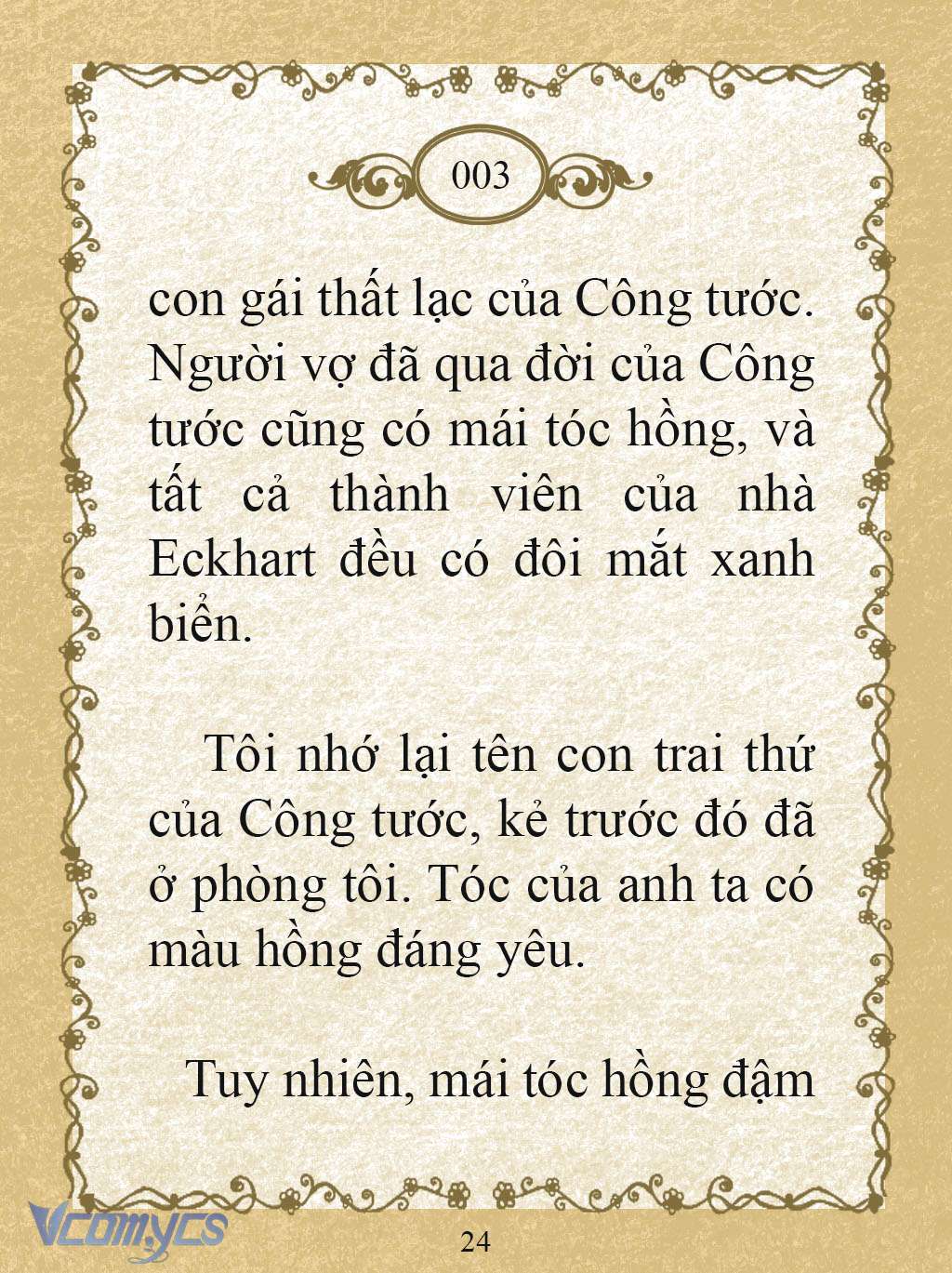 [Novel] Kẻ Phản Diện Được Định Phải Chết Chap 3 - Trang 2
