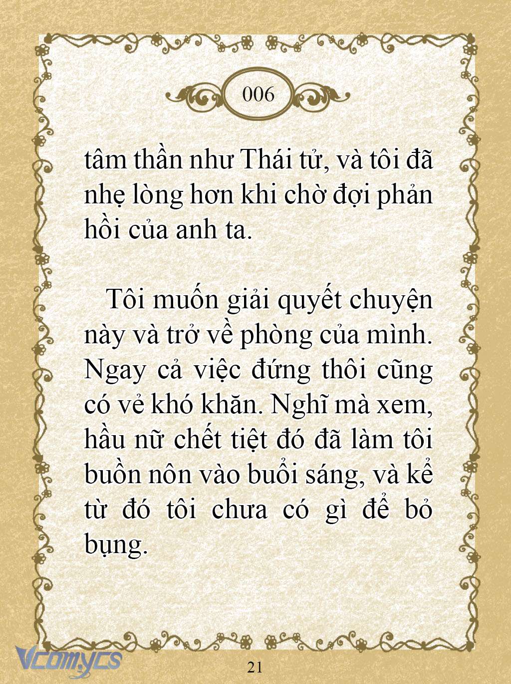 [Novel] Kẻ Phản Diện Được Định Phải Chết Chap 6 - Trang 2