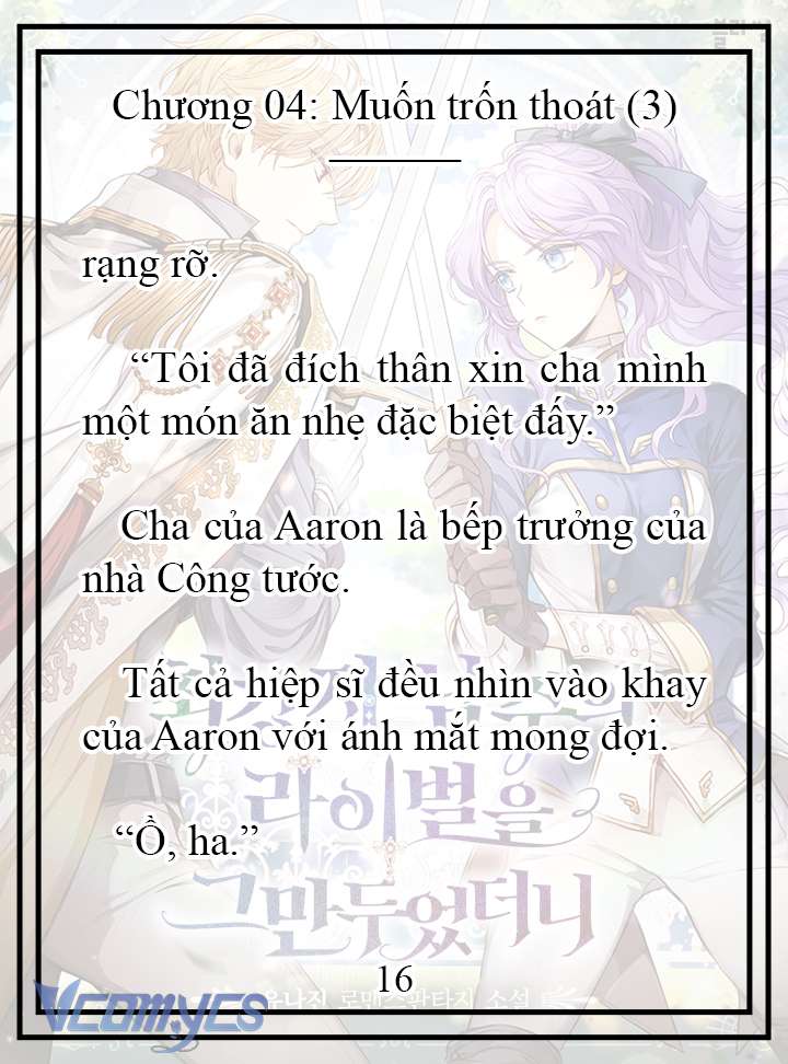 [Novel] Tôi Không Còn Là Đối Thủ Của Nam Chính Chap 4 - Trang 2