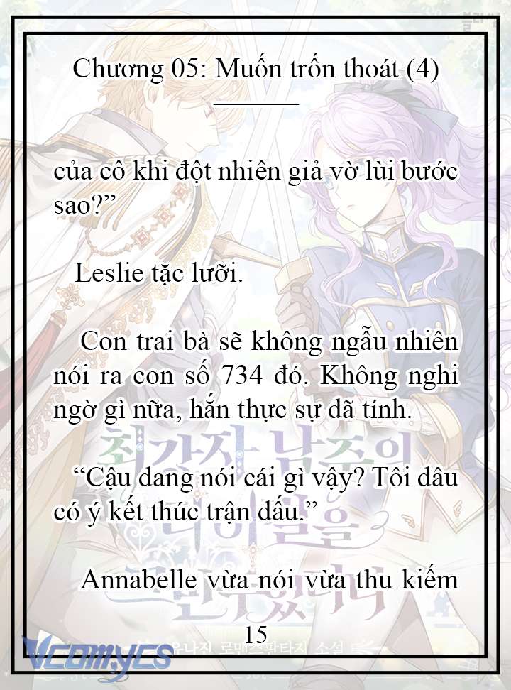 [Novel] Tôi Không Còn Là Đối Thủ Của Nam Chính Chap 5 - Trang 2