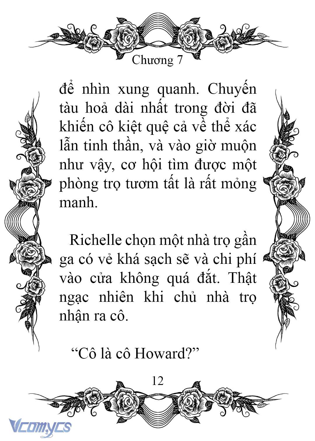 [Novel] Chào Mừng Đến Với Dinh Thự Hoa Hồng Chap 7 - Trang 2