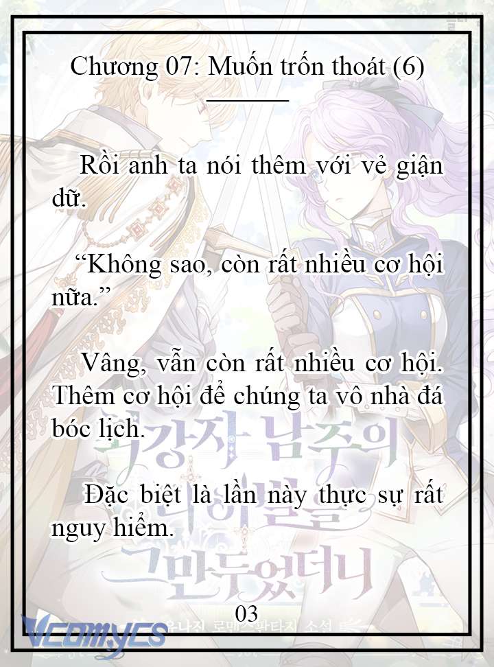 [Novel] Tôi Không Còn Là Đối Thủ Của Nam Chính Chap 7 - Trang 2